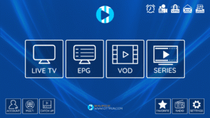 Many XC aberto na TV Box